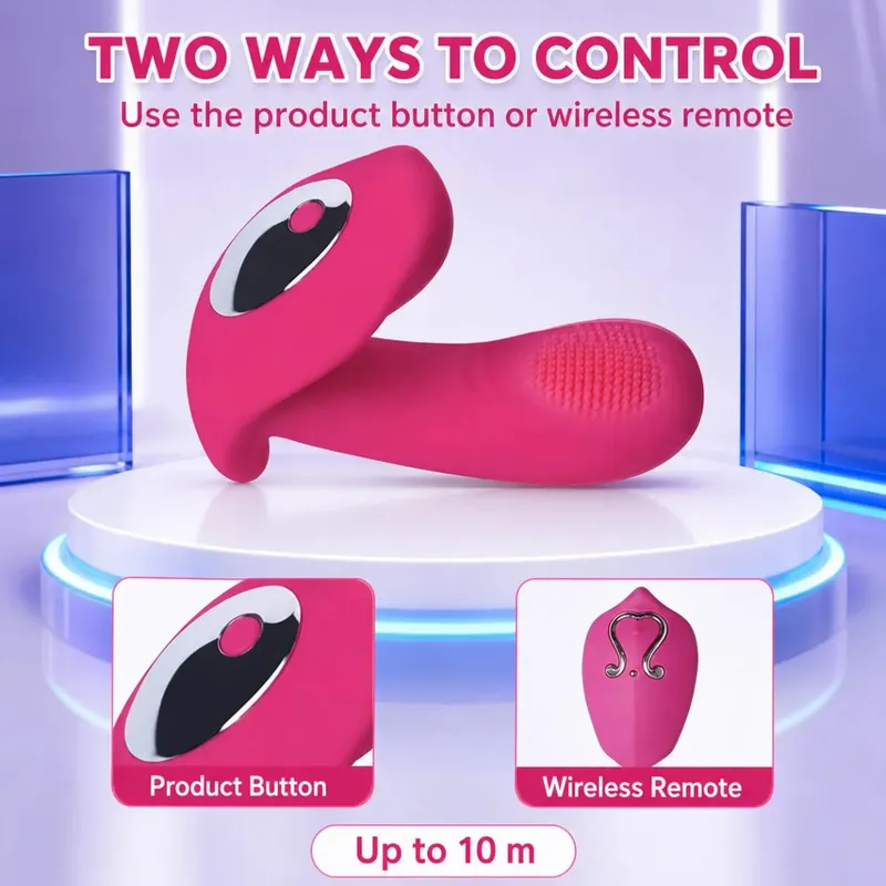 Wearable Panties Dildo Vibrators for Women G-spot Clitoris Stimulator Vaginal Massager Vibrating Egg Adult Sex Toys for Women