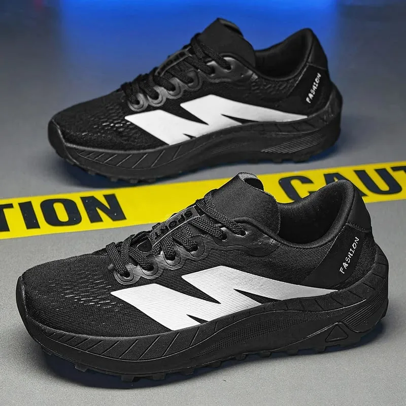 Men Outdoor Trail Running Shoes Breathable Wide toe Sneakers Non‑Slip Woman Casual Sports Shoes Trekking Off‑Road Jogging Shoes