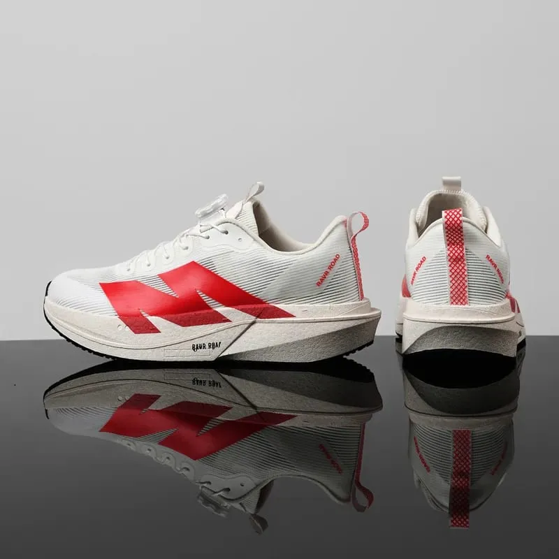 Men's Running Shoes Rotating Buckle Jogging Foam Carbon Plate Cushioning Women's Training Shoes Sneakers