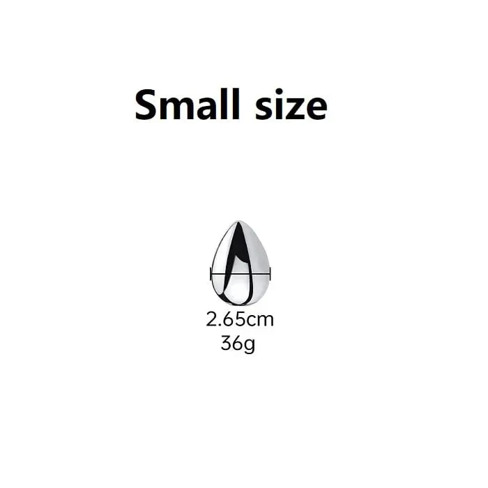 Lille medium store 3 kugler sæt metal anal krog perler head butt plug dilatator prostata massager indsats bdsm sexlegetøj til mænd
