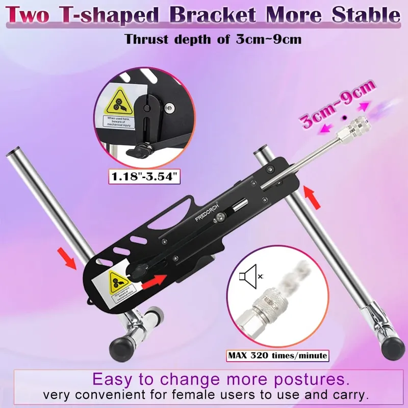 2025 NEW 80W Sex Machine With Dildo Attachments Vibrator Sex Toys for Couples Adult Men Women Vagina Female Masturbation sextoy