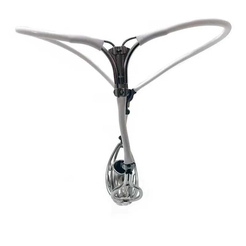 New semi hollow cage for men invisible chastity belt adult sex toy anti infidelity punishment device
