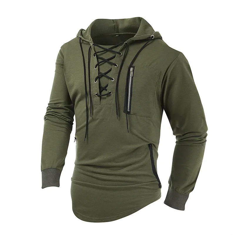 Solid Sweatshirts Men Hoodie Mens Sweatshirt Couples Hoodies Fashion Zipper Hoodie Men's Long Sleeve Hooded Jogger Streetwear