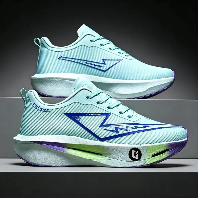 Athletic Running Shoes Men Carbon Board Marathon Outdoor Sports Shoes Breathable Lightweight Women's Comfortable Casual Sneakers