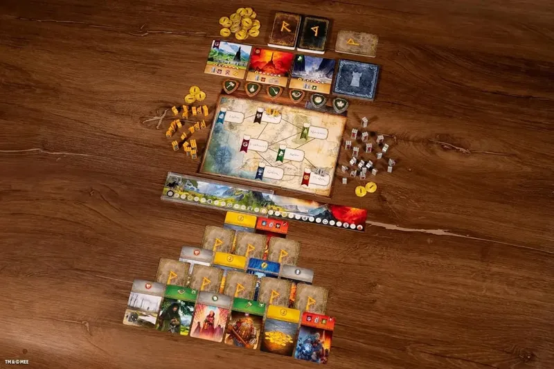 Board Game The Lord of the Rings Duel for Middle-Earth Ages 10+ | 2 Players | 30 Minutes Playing Time