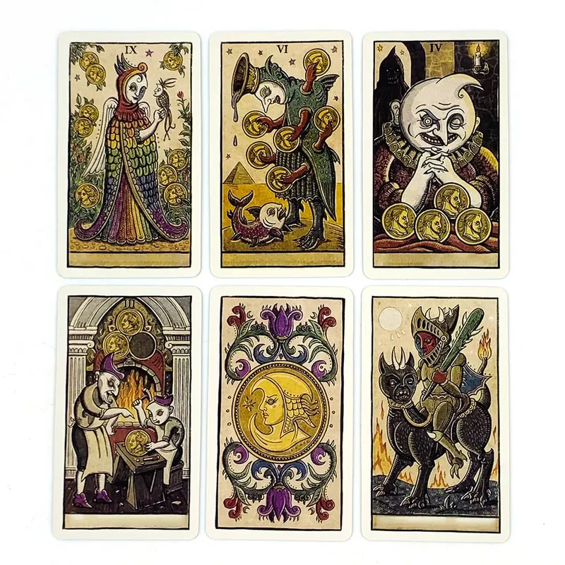 Hot-selling Tarot Cards English Version Fate Divination Edition Cards Game Family Gathering Board Games Halloween Christmas Gift