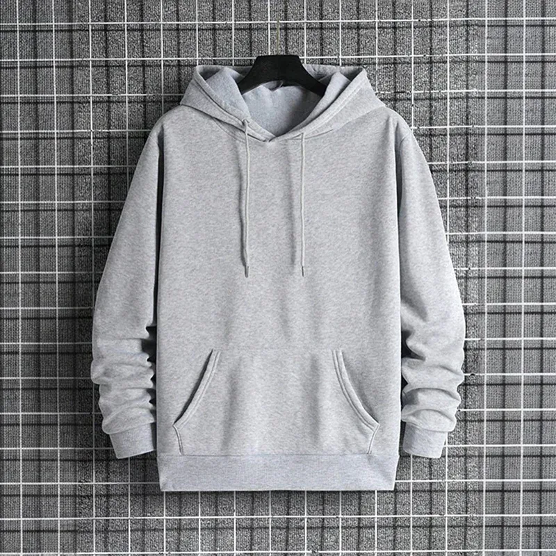 뜨거운 판매 새로운 망 Tracksuit 의류 솔리드 컬러 캐주얼 스웨터 야외 스포츠 조깅 망 후드 HighQuality 스포츠웨어