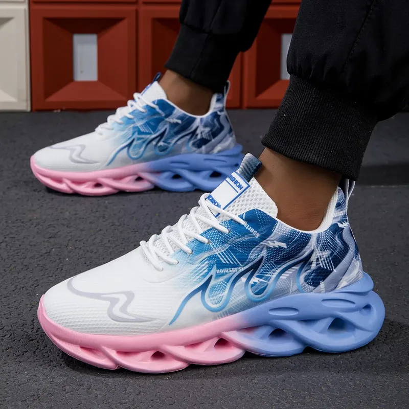 Unisex Running Shoes Men Women Wear Resistant Lightweight Men's Platform Sneakers Mesh Breathable Tennis Shoes 36-46 Кроссовки