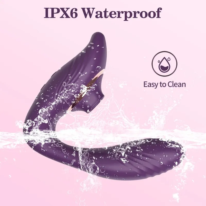 Klitorisk sugende Vibrator G Spot Hurtig Orgasme For Kvinder 20 Modes Klitoris Klitoris Sucker Vakuum Stimulator Sexlegetøj Varer til voksne