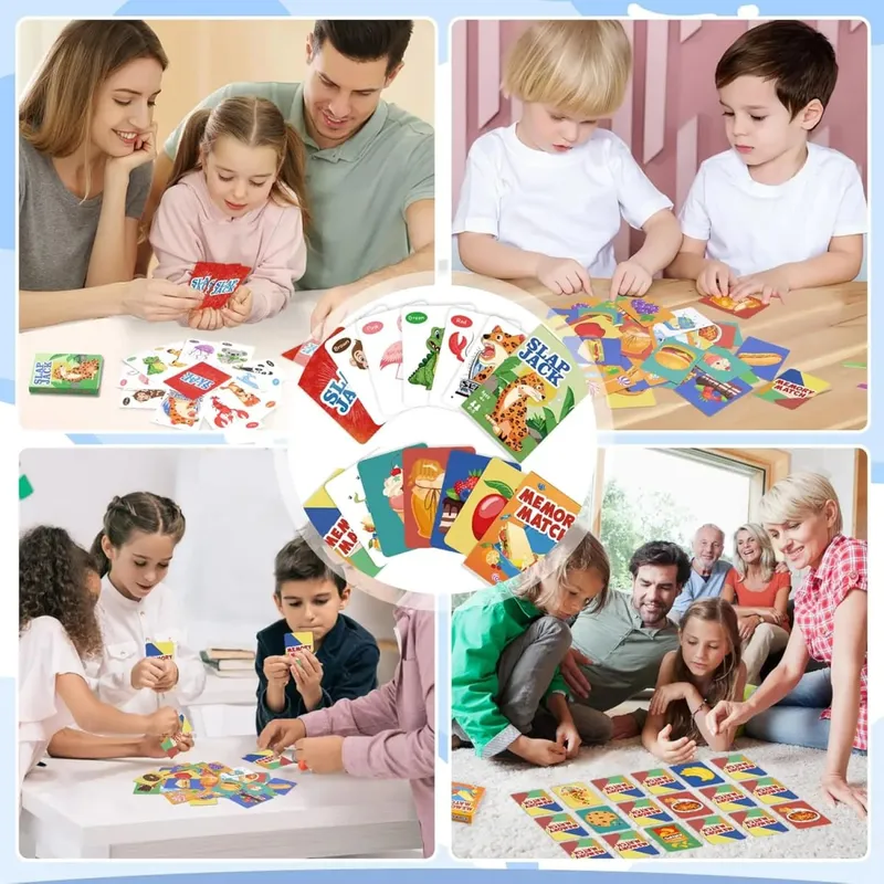 Fun Card Game for Kids Ages 4-8|Classic Interactive Games for Kids Toddlers and Adults Stocking Stuffers Gifts Party Games