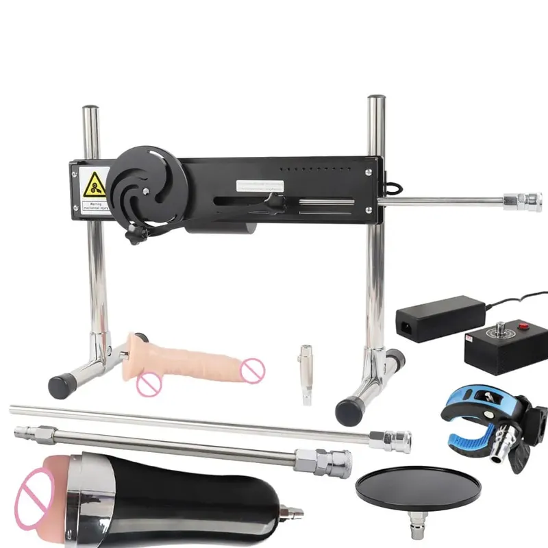 Máquina sexual mejorada con Control remoto, máquina de amor súper silenciosa, Ultra ajustable, Vac U Lock, 30db, 70W, con Big D gratis
