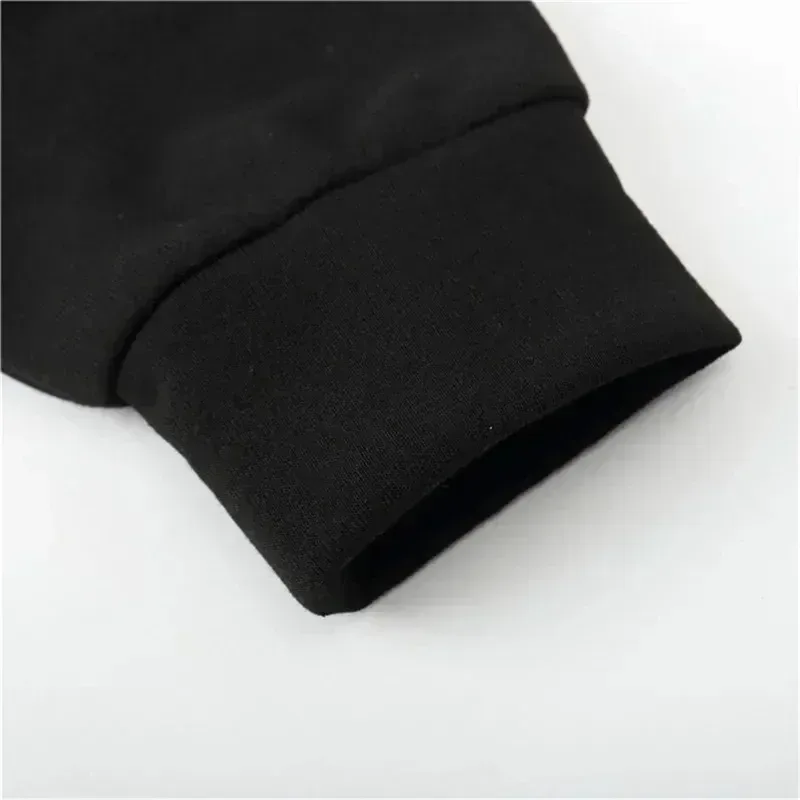 printing Autumn winter models Men's Fleece windproof Warm Cotton Oversized Hoodie Outdoor Commuter Men's High Elastic top