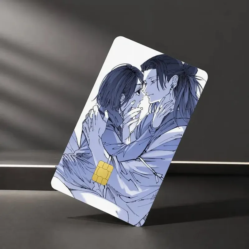 GetoShoko S-Suguru Geto S-Shoko Ieiri Sticker Film Tape Skin for Credit Card Debit Card Waterproof Stickers