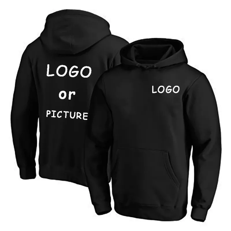 Custom logo printed men's women's casual hoodies long sleeve hoodies autumn and winter personalized street style sweatshirts.