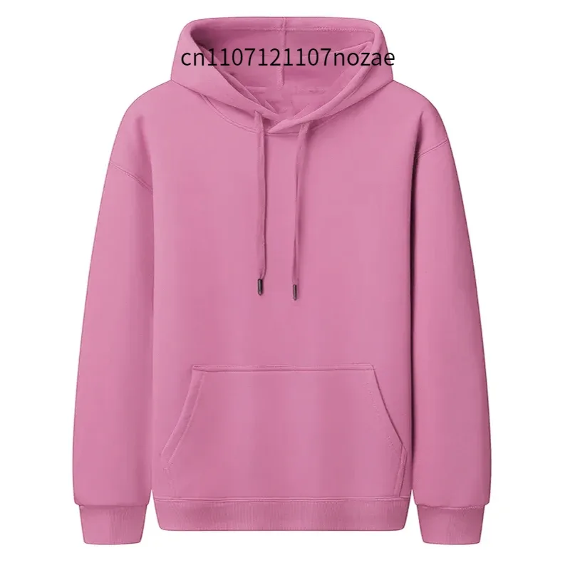 Loose Fleece Men's Women Oversize Casual Sweatshirt Hoodies Couple Unisex Pullover Autumn Winter Cotton Sport Hoody Clothing Top