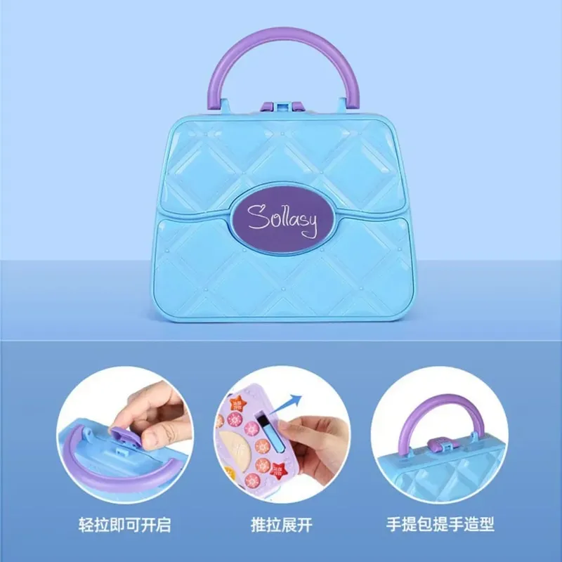 Girl Pretend Play Kit Make Up Princess Play With Toys που πλένεται Μη τοξικό σετ καλλυντικών μακιγιάζ Δώρα για κορίτσια Παιδιά