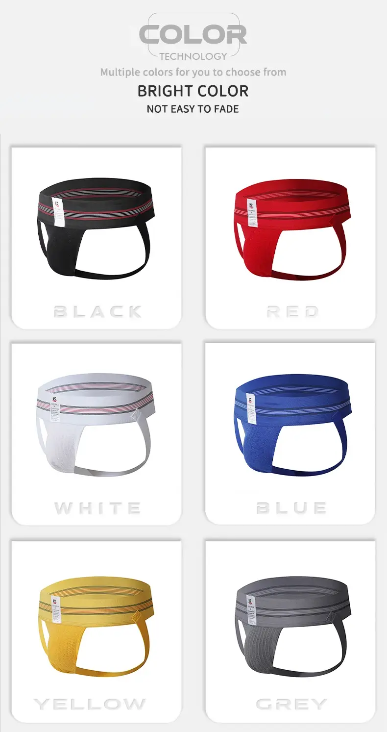 Sexy men underwear jockstrap homme mens jockstrap underwear man thong jockstrap gay jock strap cotton Breathable white