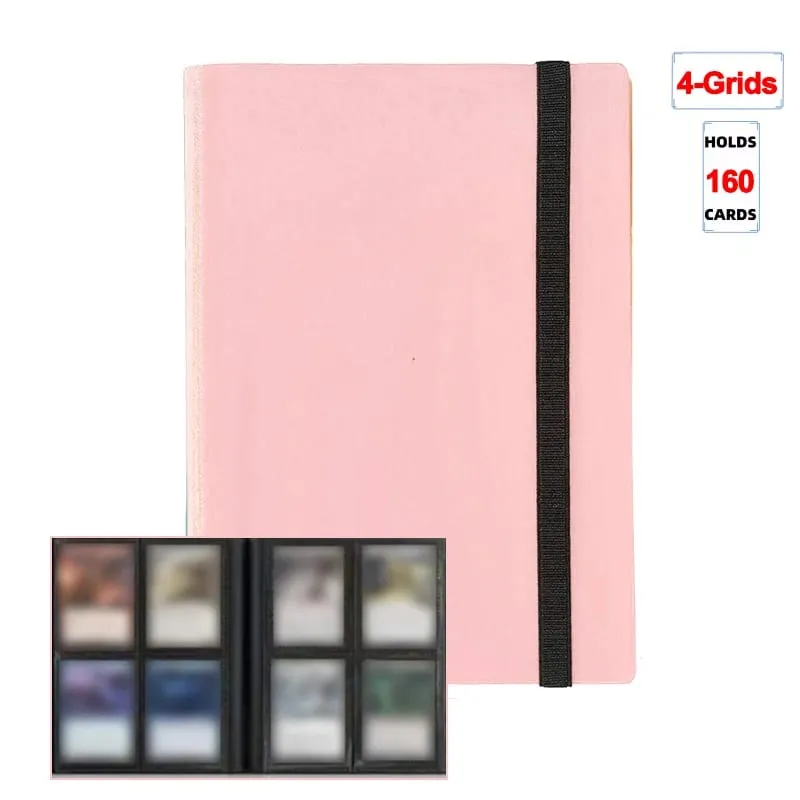 160/360/480/540 Cards Capacity Pocket Holder Binders Albums For Game Card Book Sleeve Holder Large-capacity Card Binder Notebook