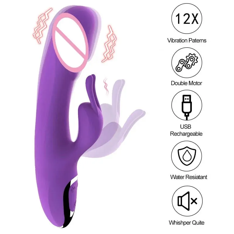 Sex Toys Vibrator Telescopic/Rabbit/Finger Digging G Spot Powerful vibrating AV Magic Wand Clitoris Stimulator Dildo Masturbator