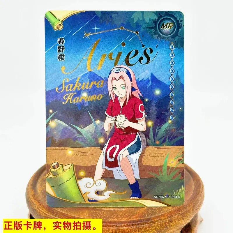 MR CARD 38~72 Serie NARUTO Haruno Sakura Uchiha Sasuke Bronzing Spielspielzeug Sammelkarte Weihnachtsgeburtstagsgeschenk