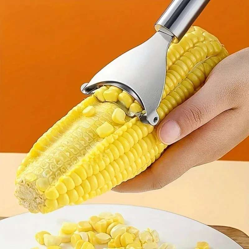 1pc Corn Cob Strippe -Multifunctional Peeler for Kitchen-Vegetable Peeler-Creative Corn Stripper-Reusable Corn Thresher