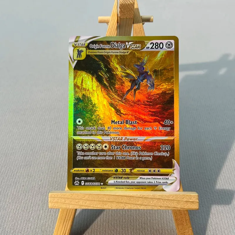 CRZ SVP PTCG5-002 Tcg proxy PKM Cards Arceus VSTAR Greninja ex Rare Collection Battle Toys Gifts for Hobbies home play