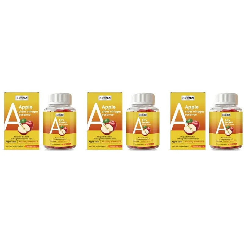 30 Capsules Apple Cider Vinegar with L-Carnitine Energy Maintenance Green Tea Extract (85% Catechins) for Health Support
