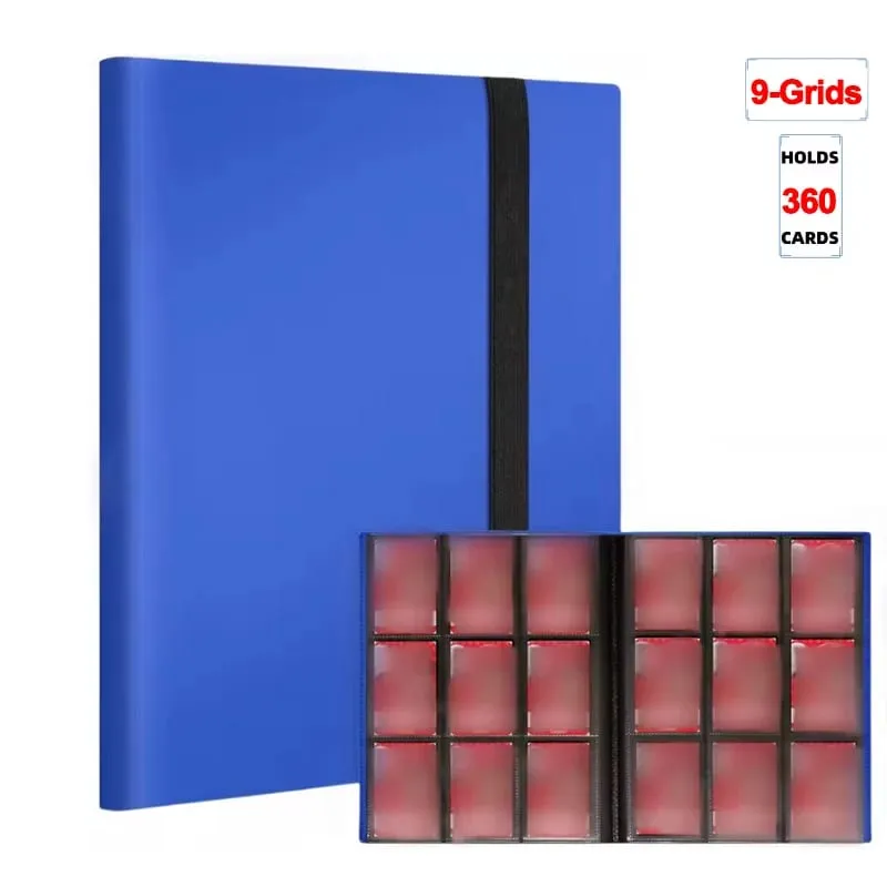 160/360/480/540 Cards Capacity Pocket Holder Binders Albums For Game Card Book Sleeve Holder Large-capacity Card Binder Notebook