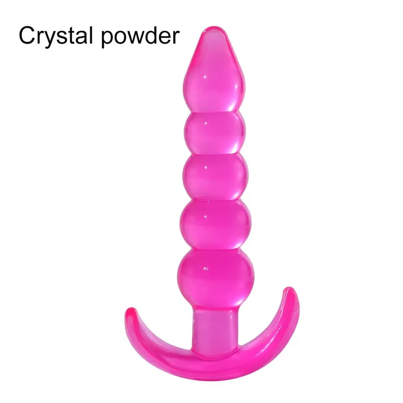Silicone Anal Plug Butt Plugs Sex Toys for Women Men Gay Anal Beads Prostate Massager Dilator Trainer Anus Stimulation Adult 18+