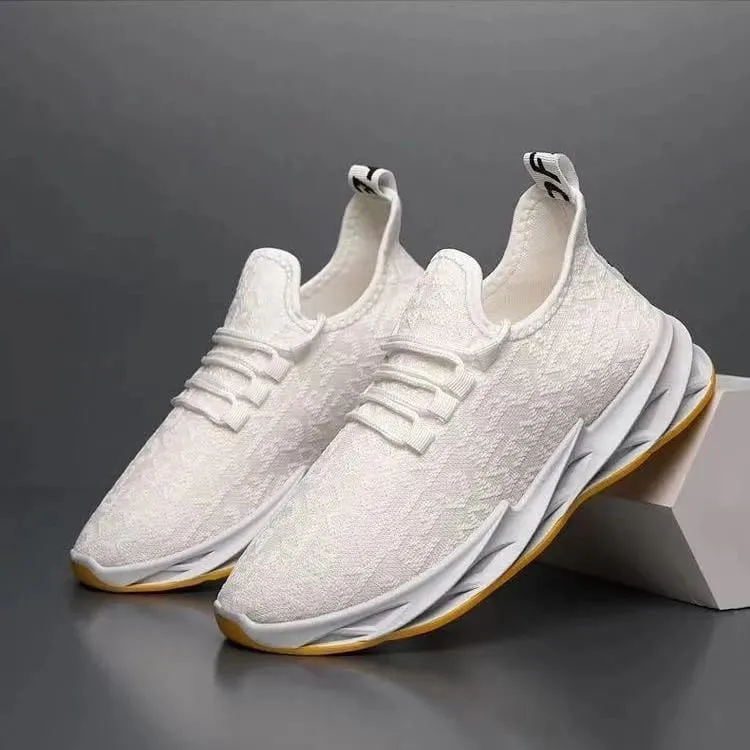 Men Casual Sport Shoes Breathable Lightweight Sneakers Outdoor Mesh Black Running Shoes Athletic Jogging Tenis Walking Shoes