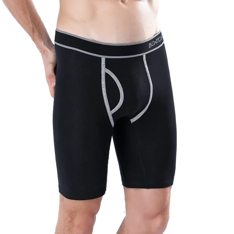2026 novo estilo de algodão voar boxer perna longa roupa interior para o homem shorts tamanho grande e calcinha homme marca luxo boxerhomme cuecas