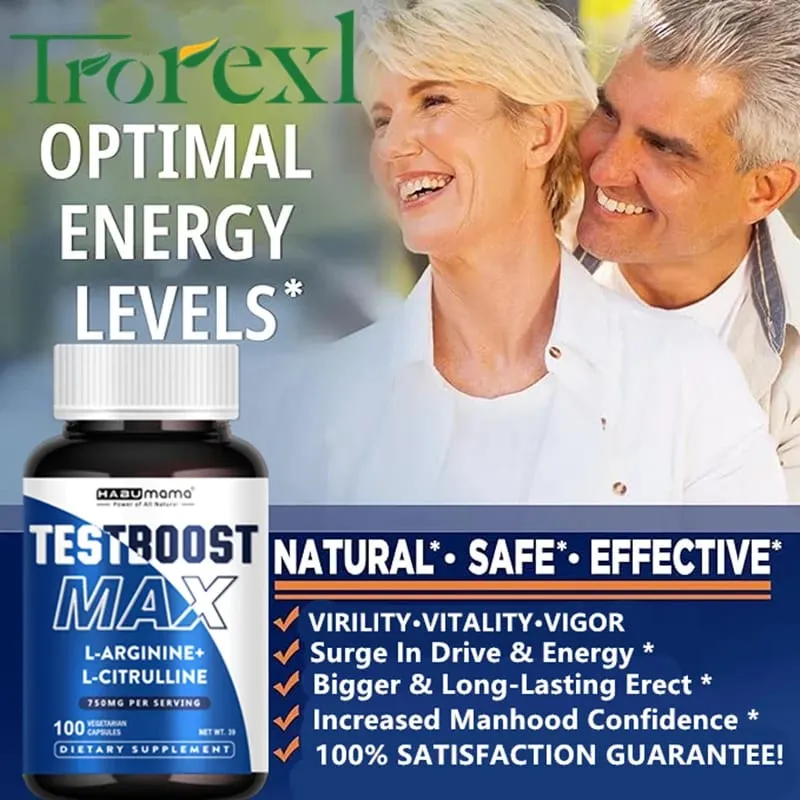 Ultimate Male Enhancing Supplement | Klinicky podložené | 100 tablet pro Energy Stamina & Enlargement | Vegan | Diskrétní loď — image 4