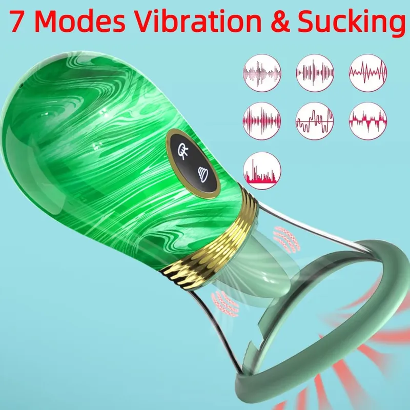 Powerful Vagina Sucking Vibrator Rose Toy for Women with Sucking Vibrating Modes Anal Sex Toy Clitoral G Spot Nipple Vibrator