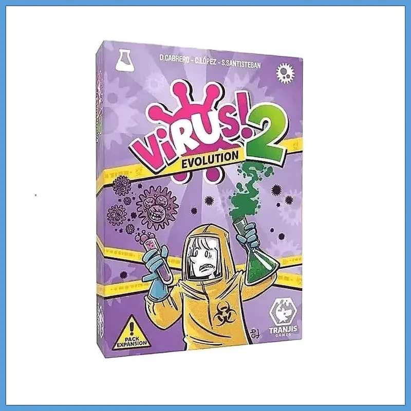Virus Series 1&2 Family Strategy Card Game Set + Halloween Party Board Game for Adults Youth Group Interactive Entertainment