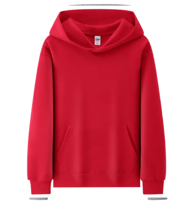 Fashionable Loose Cotton Hooded Sweatshirt for Men and Women, Customized Printed Logo, Embroidered Logo, Spring and Autumn Cloth