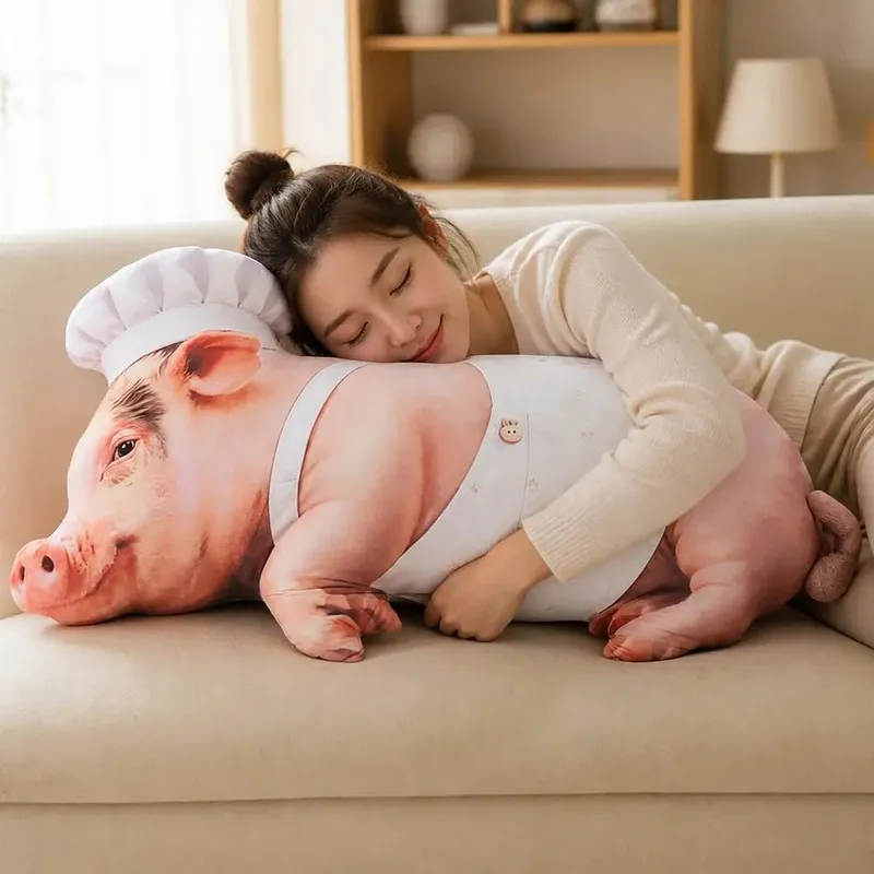Plush Material Animal Body Pillow 40cm Size PP Cotton Filled Animal Cushion Doll Toys Cute Design Soft Texture