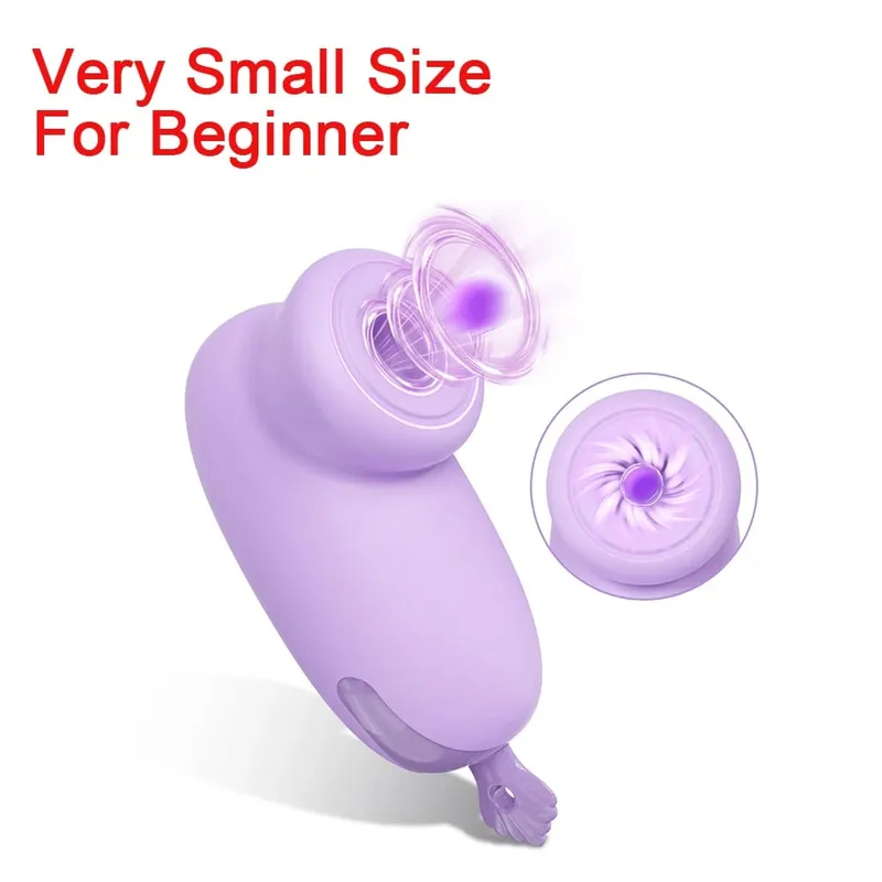 Clit Sucker Vibrator Vacuum Sucking Vibrating Clitoris Nipples Stimulator Female Masturbator Adult Goods Sex Toy for Women