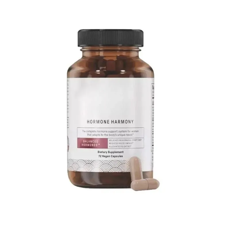 ฮอร์โมน Harmony แคปซูลพร้อมอาหารเสริมสมุนไพรธรรมชาติ Wellness สนับสนุนผู้หญิงบรรเทาวัยหมดประจำเดือนฮอร์โมน BALANCE 72 นับ