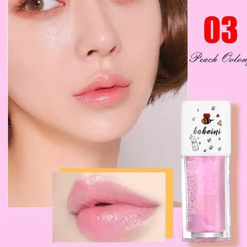 Honey Lip Oil Water Light Transparent Glass Honey Lip Moisturizing Lip Oil Moisturizing Lips Mag-aaral Abot-kayang