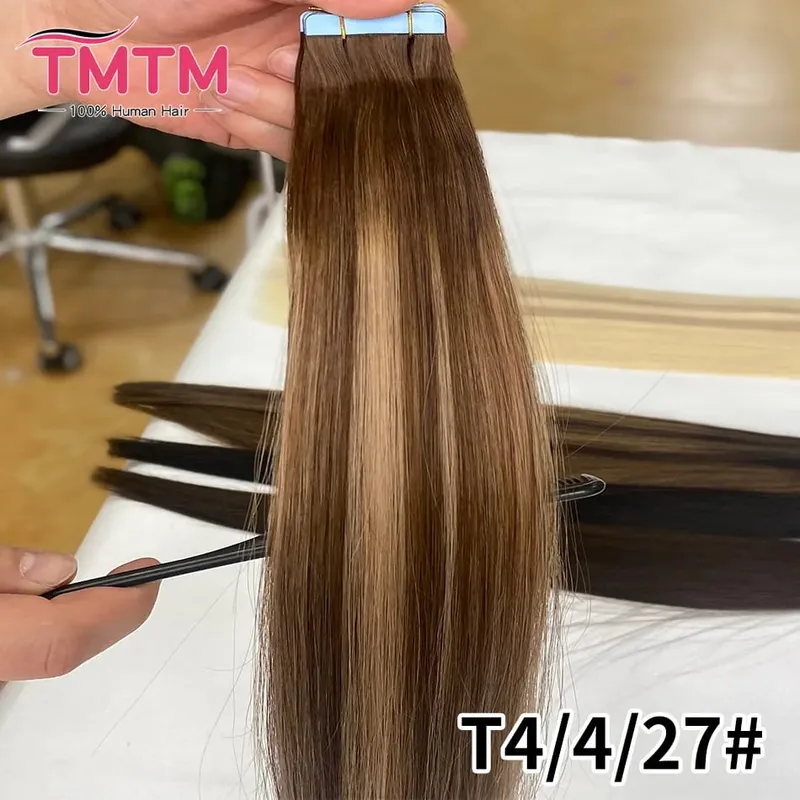 Straight Tape in Hair Extensions Human Hair 2g/2.5g/pcs Tape in Extension 20pcs/set Remy Human Hair Natural Human Hair Extension