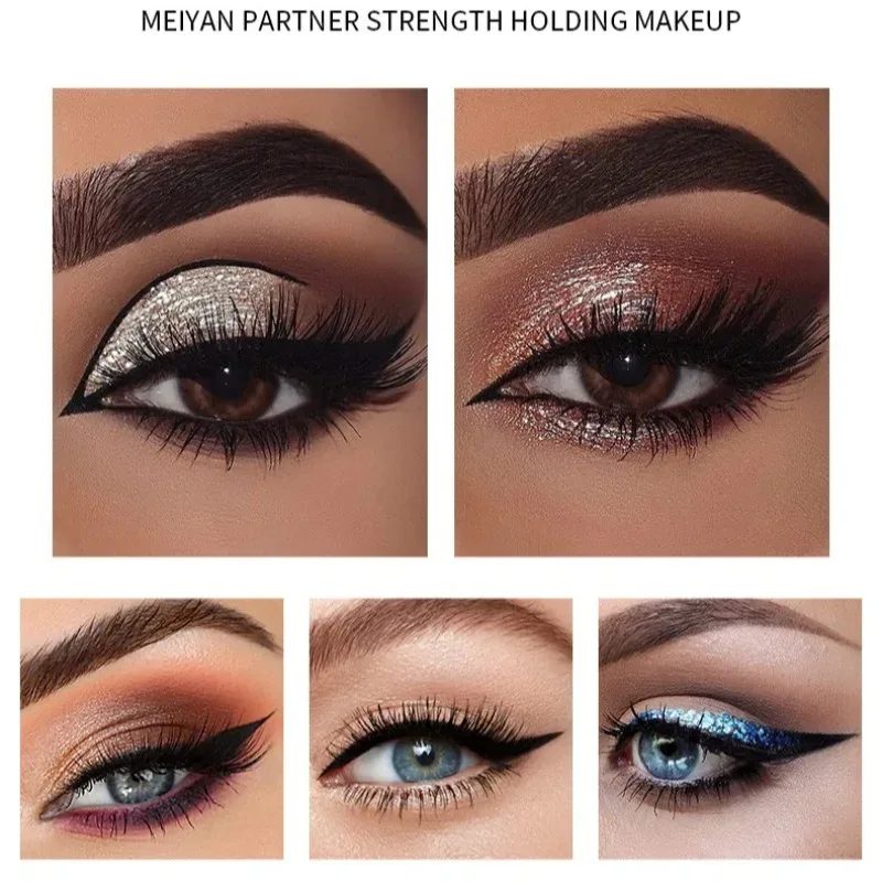 Quick-Drying Liquid Eyeliner Waterproof Smudge-Proof Long-Lasting Black Brown Ideal for Beginners Liquid Eye Liner Pen