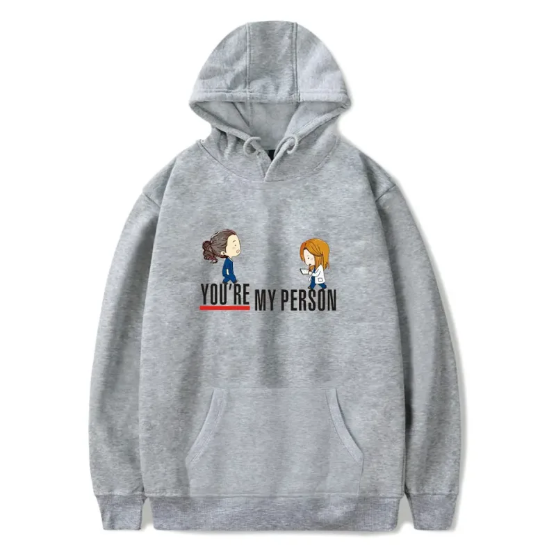 Harajuku Gray's Anatomy Tumblr Greys Anatomy printed Hoodies Sweatshirts Men/Women Comfortable Sweatshirt Adult/Child Pullovers