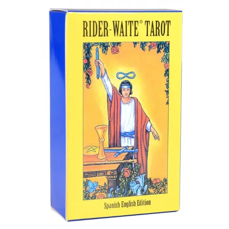 Tarot Oracle Divination Edition Borad Playing Games with English/Spanish Family Entertainment Board Game Fate Card Christmas