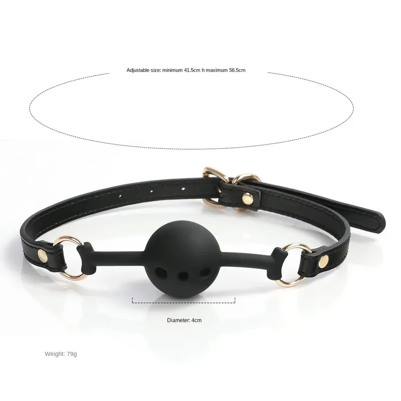 Slave Roleplay Set Leather Handcuffs Ankle Cuffs Ball Gag Mask Whip Collar Leash Sex Toys for Women Couples BDSM Bondage Kit