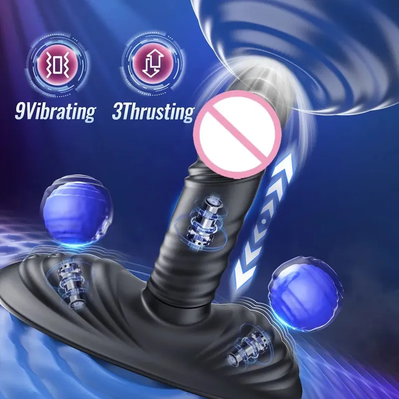 APP And Remote Control Vibrating Dildo Vibrator for Women Telescopic Vagina G Spot Double Stimulator Female Masturbator Sex Toys