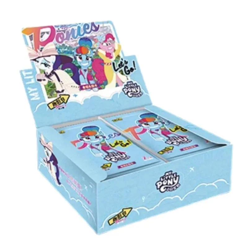 Genuine My Little Pony Card Friendship Forever Star Pack Gorgeous Gilded Princess Collectible Card Children's Holiday Gift