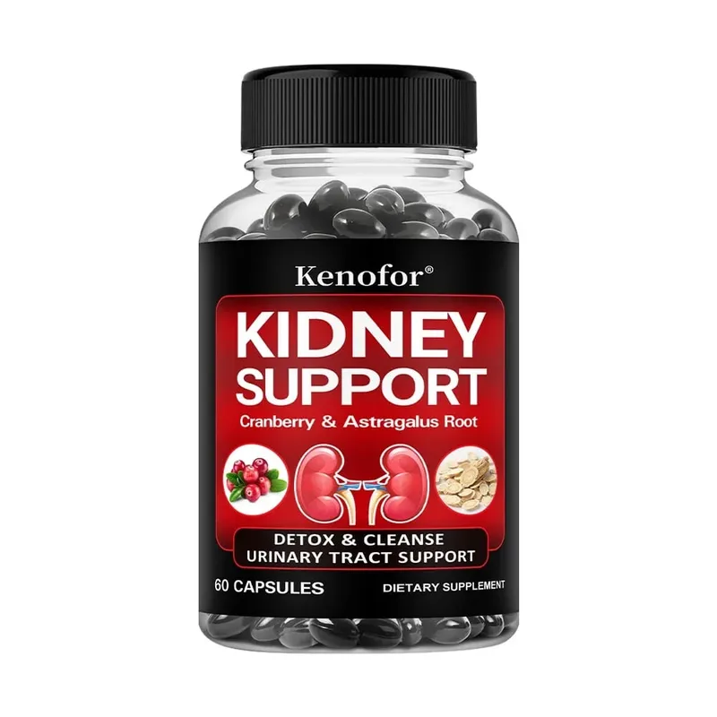 Kidney Support Cleanse Detox Supplement - with Cranberry and Astragalus Root - Supports Urinary Tract and Bladder Health