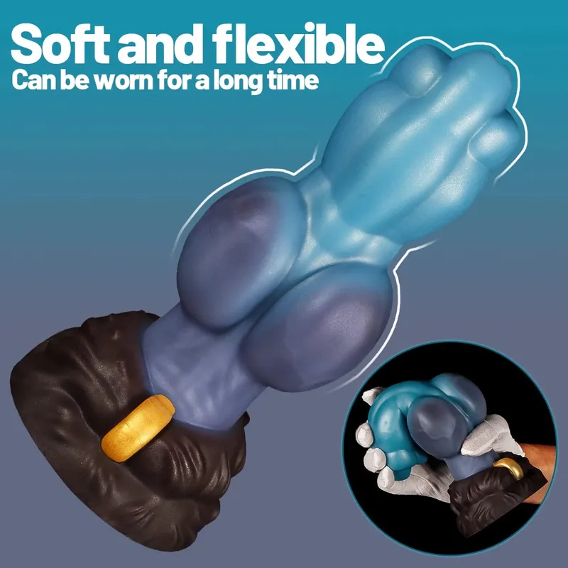 Huge Anal Plug Wolf Monster Dildo Female Masturbation Sex Toys Fake Penis Vagina Stimulation Prostate Orgasm Strong Suction Cup