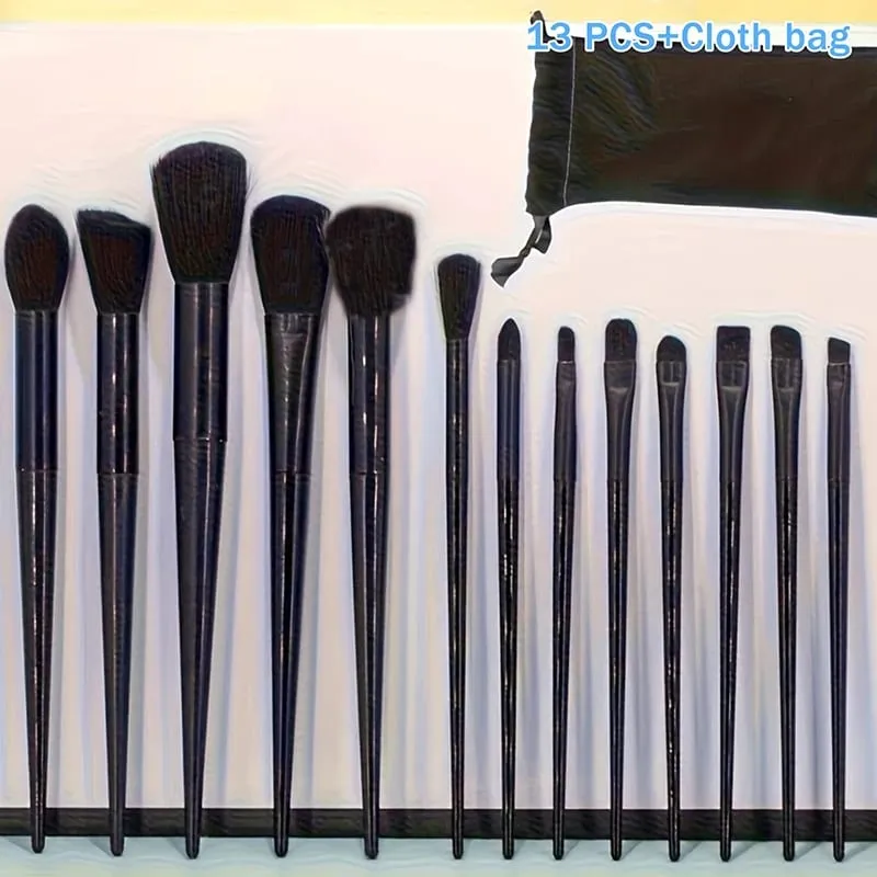 8/13PcsMakeup Brush Set Fluffy Professiona Cosmetic Foundation Powder Eyeshadow Kabuki Make Up Brush Beauty Tool Makeup.