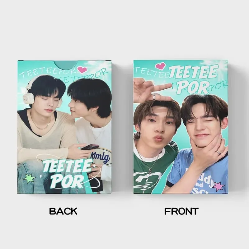 Thai Star TEETEEPOR Lomo Cards 30PCS TeeTee × Por Double-Sided HD Photocard Set for Fan Collection & Gift